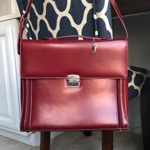 WILSONS LEATHER Pelle Studio Laptop Briefcase